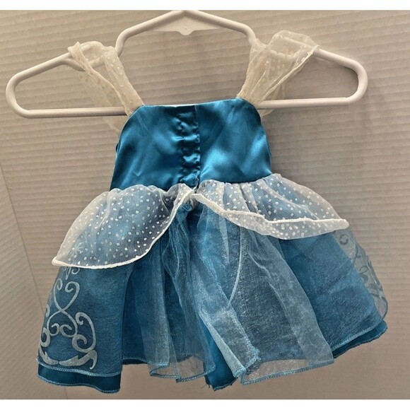 Build A Bear Disney Princess Cinderella Retired Dress 2013 with Crown and Shoes - Picture 5 of 14